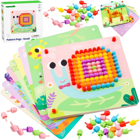 TOOKY TOY Puzzel met Prikpennen en Stekkers