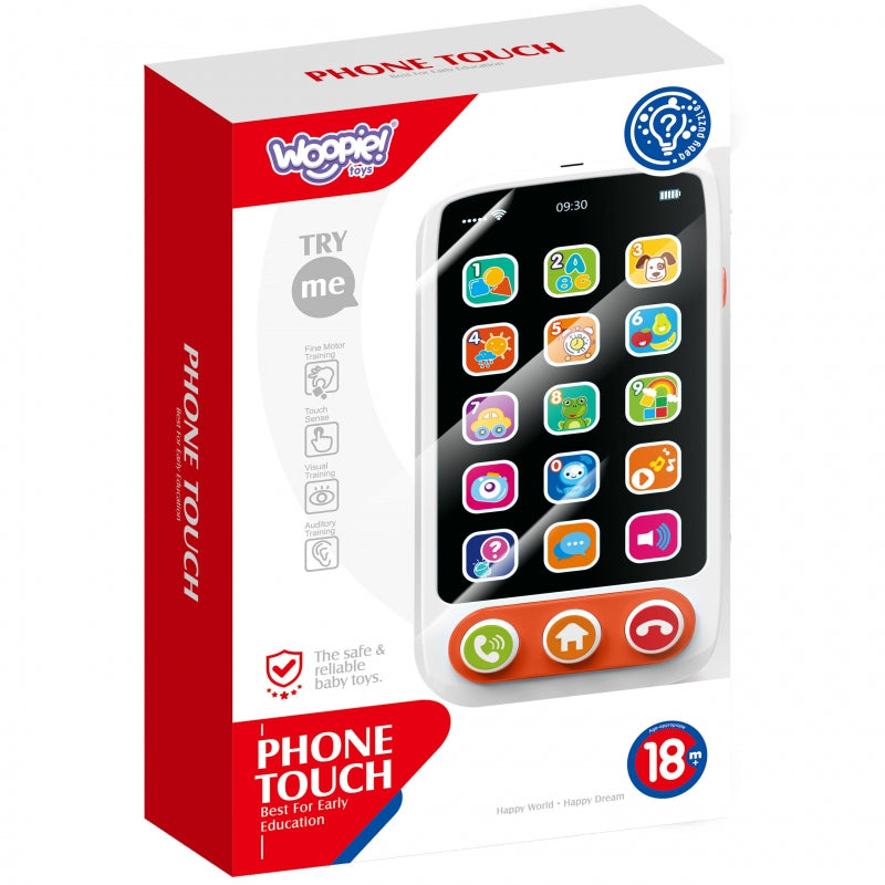 WOOPIE Baby Interactieve Telefoon - Smartphone voor Kinderen (Engelstalig)