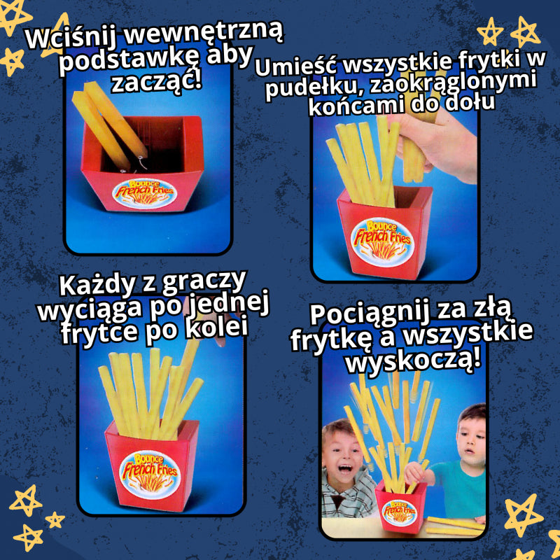 WOOPIE Springende Frietjes spel - Behendigheidsspel