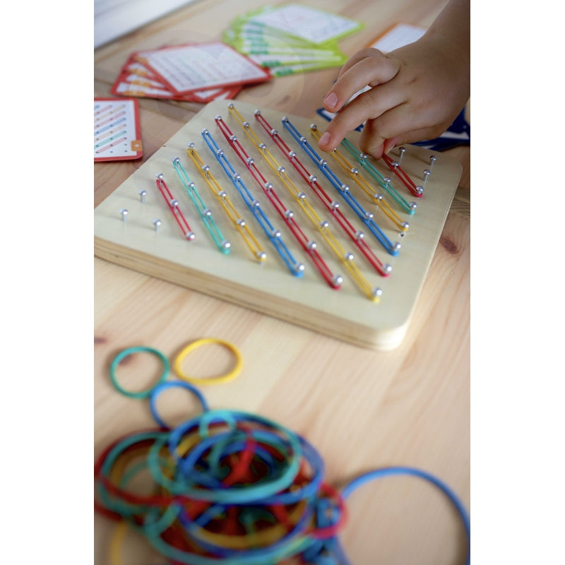 WOOPIE Elastieken Houten Puzzel 69 stuks