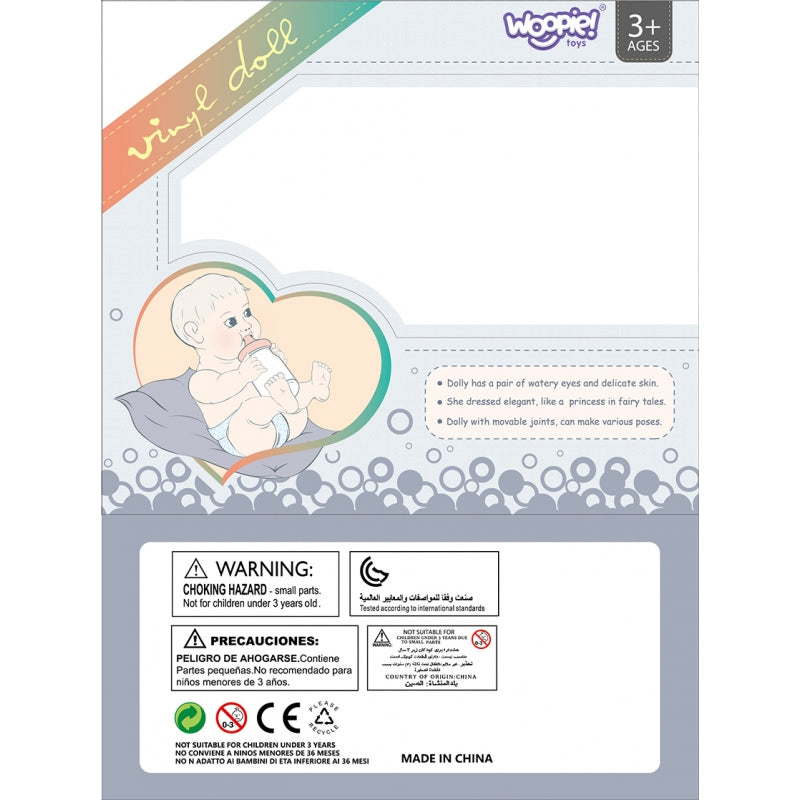 WOOPIE Schattige baby pop in outfit 36 cm