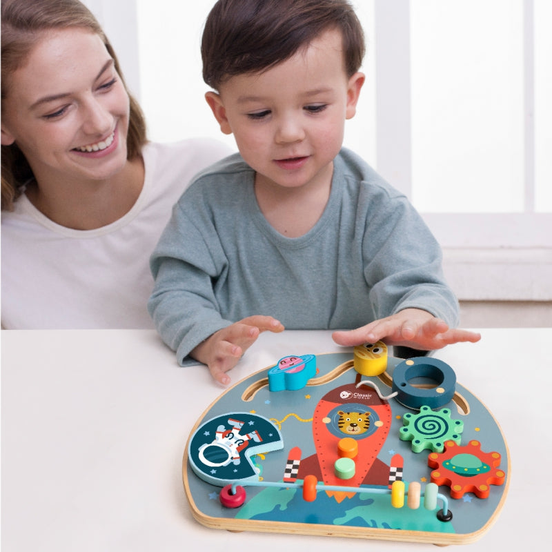 CLASSIC WORLD Multifunctioneel 6 in 1 ruimte speelbord