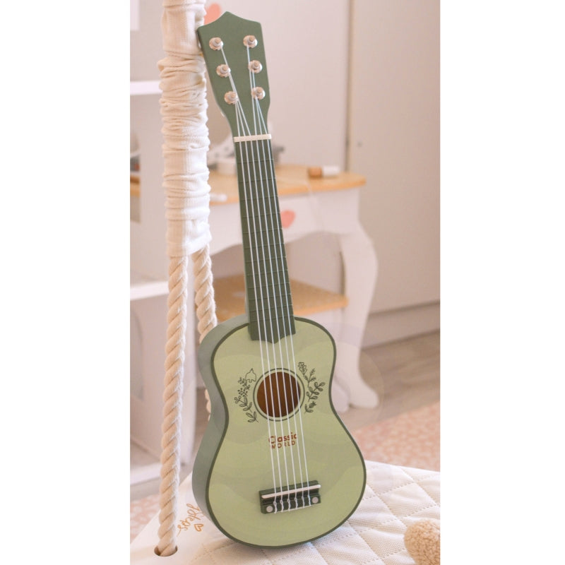 CLASSIC WORLD Houten Gitaar voor Kinderen vanaf 3 jaar - Groen