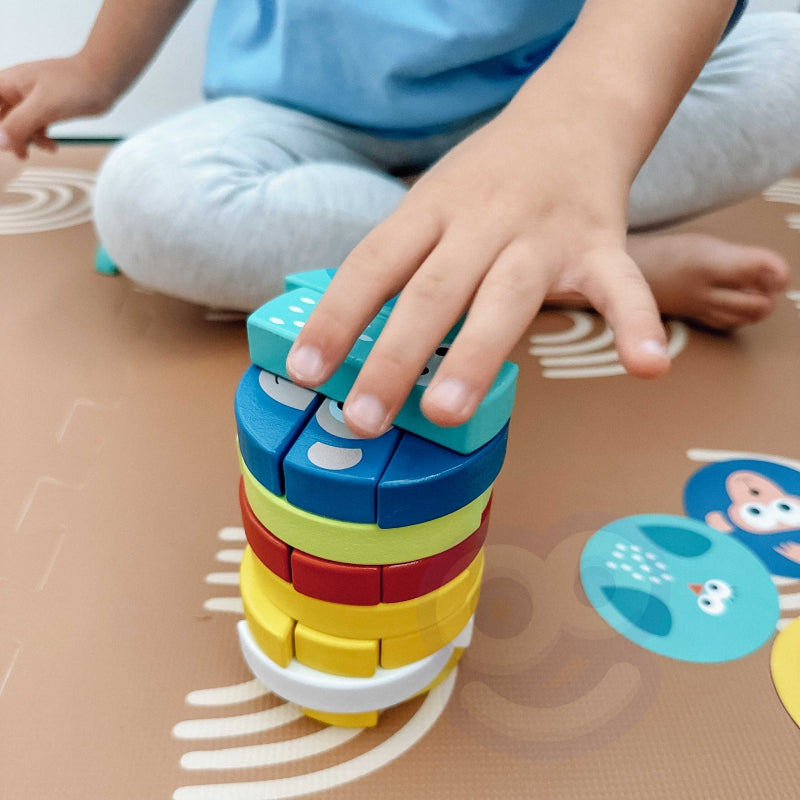 TOOKY TOY  Blokken Dieren Behendigheidsspel - FSC-certificaat