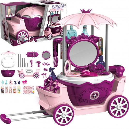WOOPIE Beauty Salon, Schoonheidssalon op Wieltjes – Trolley met 31 Accessoires