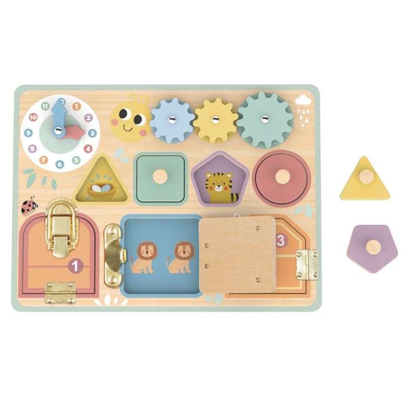 TOOKY TOY Speelgoed Tandwielen bord
