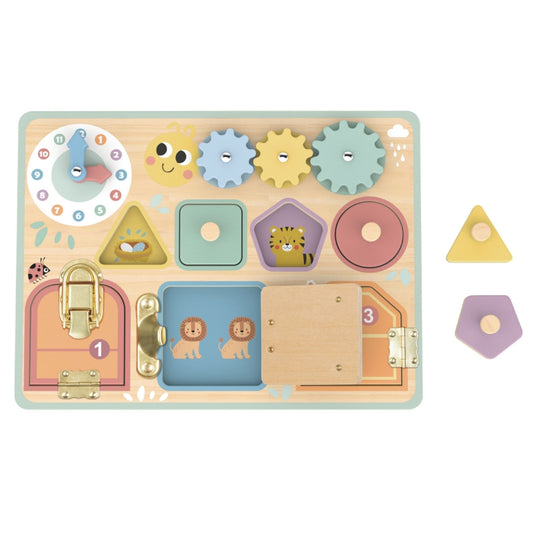TOOKY TOY Speelgoed Tandwielen bord