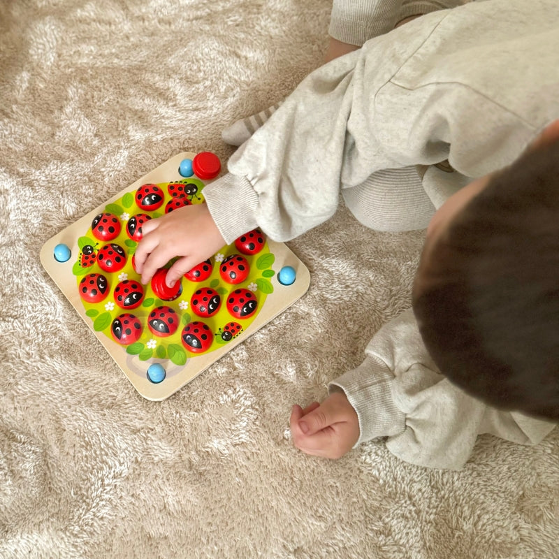 WOOPIE Houten Lieveheersbeestje Memory Spel