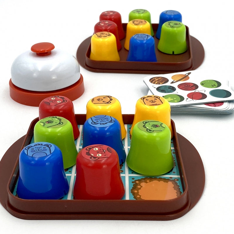 WOOPIE IQ Educatief Patroon spel - Strategie Spel - 2-in-1 leg spel