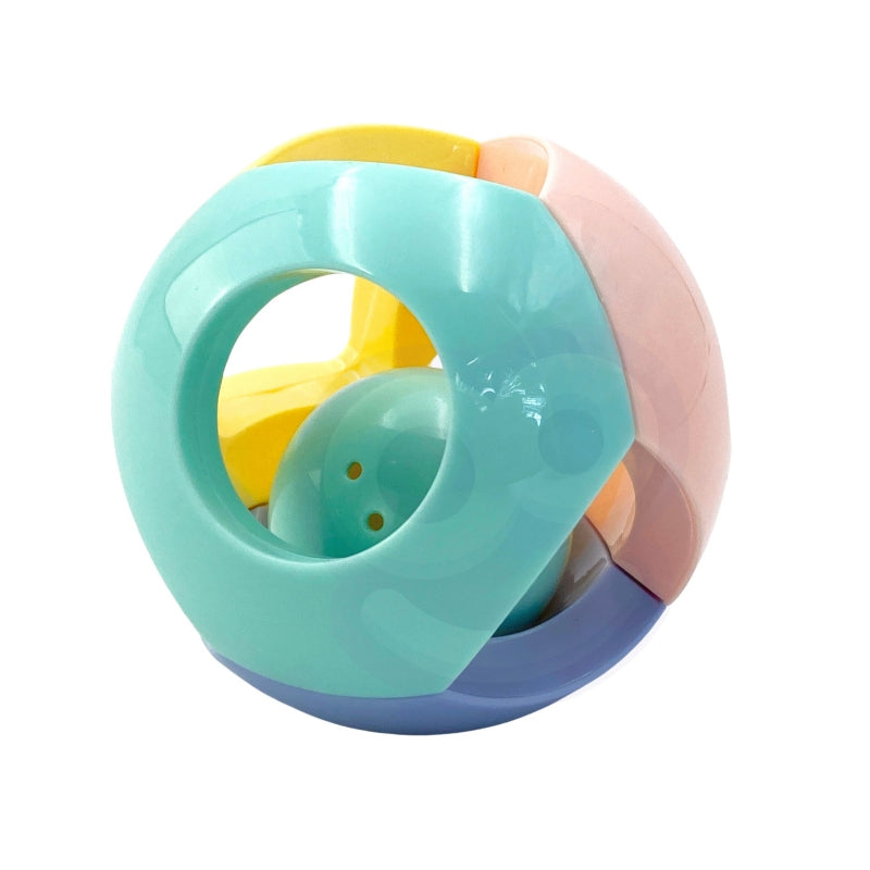 WOOPIE Pastel Rammelaar Bal voor Kruipen Baby - Baby speelbal, Rammelaar