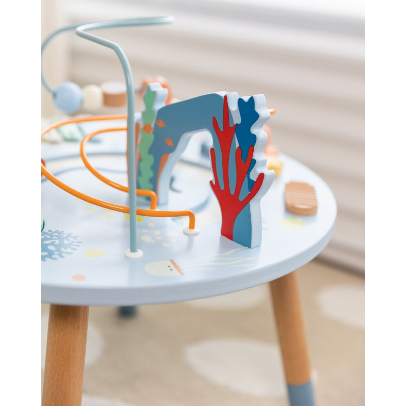 CLASSIC WORLD Houten Activiteitentafel "Sea Life" Thema met geluid