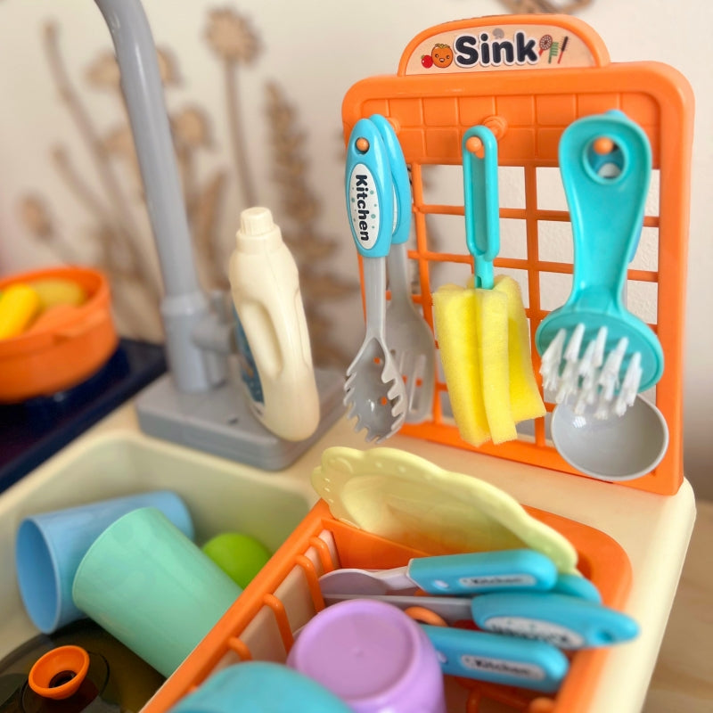 WOOPIE  2-in-1 Speelgoed kinderkookset met gootsteen