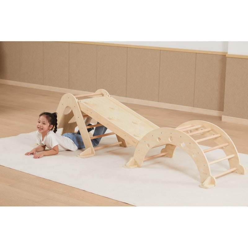 VIGA Houten Schommel, trap, Wipplank Montessori