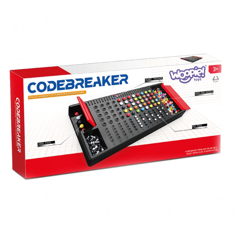 WOOPIE Kraak de code spel - Bordspel - Logisch Spel Code Kraker - Code Kraker