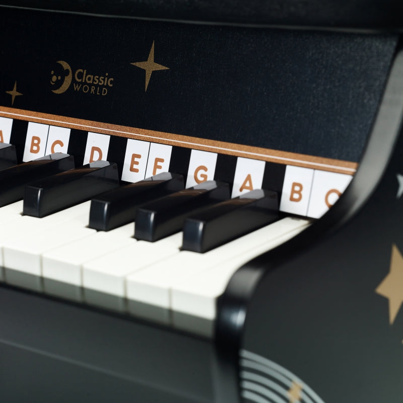 CLASSIC WORLD Piano voor kinderen - Zwart