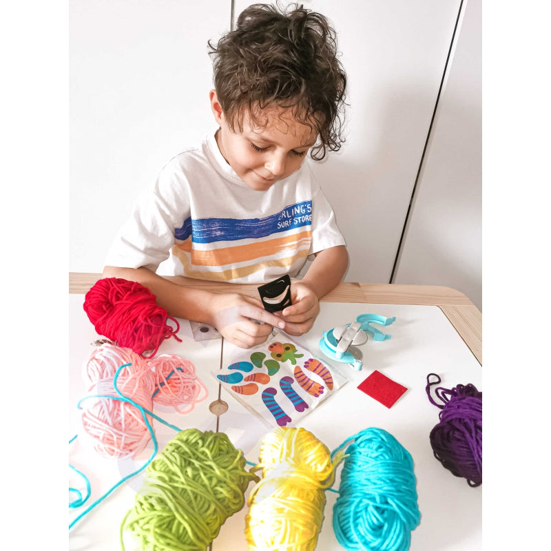 WOOPIE ART&FUN Creatieve Set – Maak je Eigen Monster Pompon