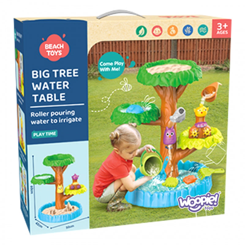 WOOPIE 2-in-1 Zand- en Watertafel - Zandbak- In vorm van Boom