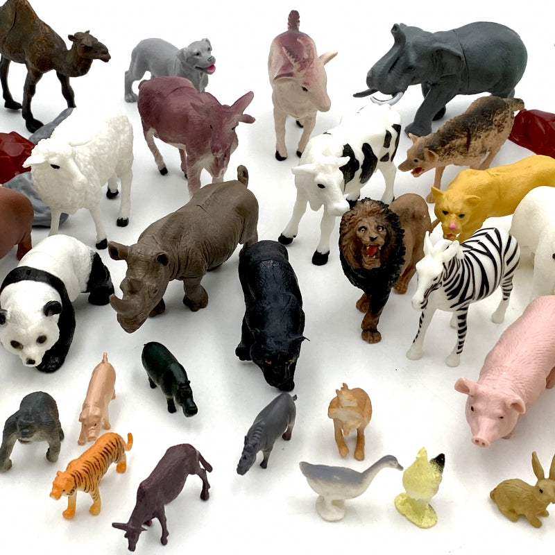 WOOPIE diverse Dieren figuren en beeldjes  XXL – 58 stuks