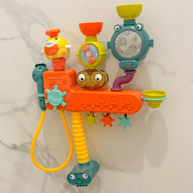 WOOPIE BABY Bad Speelgoed  met Kraan, Douchesproeier, Fontein  & Eend