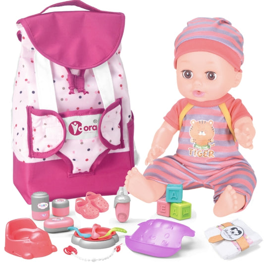 WOOPIE Babysitter Poppenset met Accessoires 19 stuks