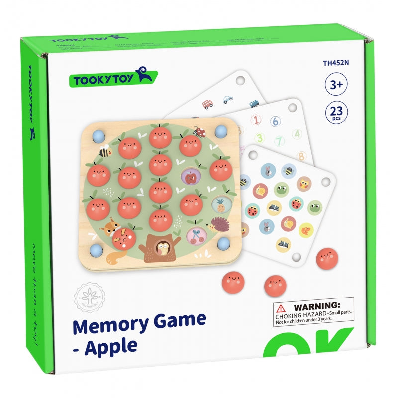 TOOKY TOY Memorie Spel - Appel Memorie Spel