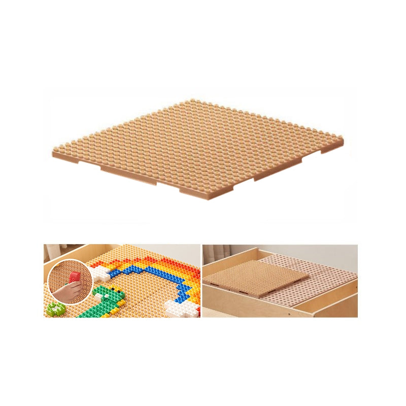 MASTERKIDZ Houten Educatieve Tafel + STEM WALL ACCESSOIRES + 135 Blokken