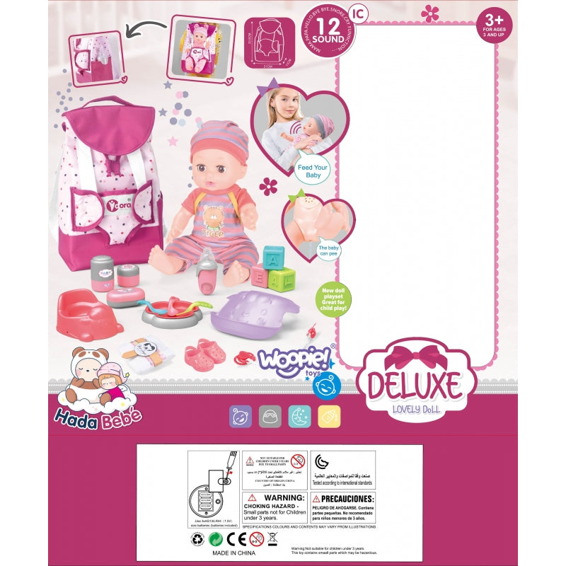 WOOPIE Babysitter Poppenset met Accessoires 19 stuks