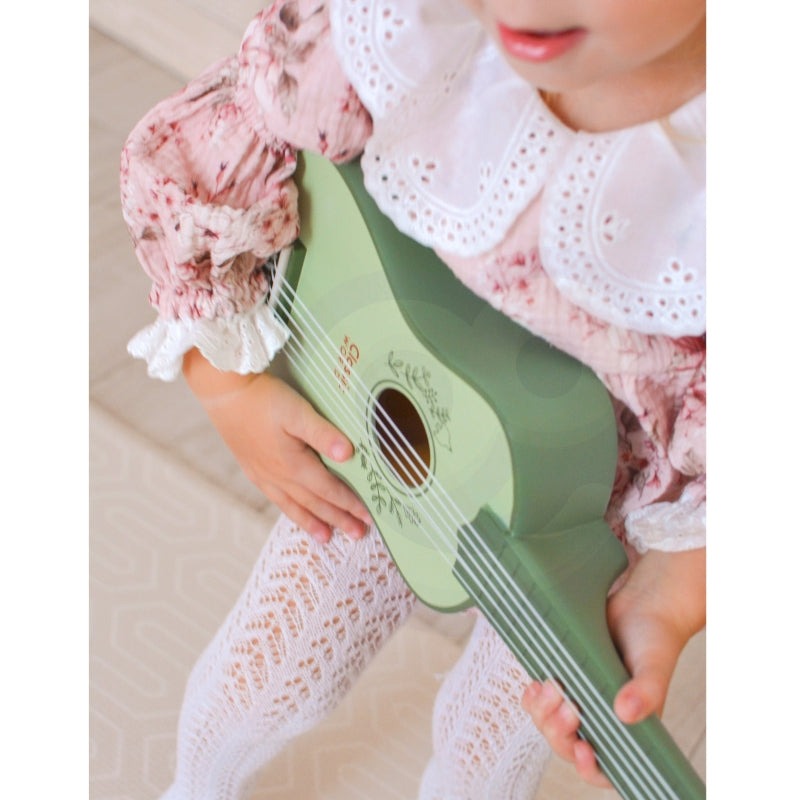 CLASSIC WORLD Houten Gitaar voor Kinderen vanaf 3 jaar - Groen