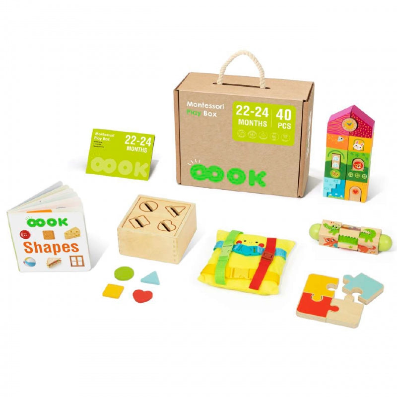TOOKY TOY Baby/Peuter Speelbox 7-in-1 voor 22-24 Maanden XXL