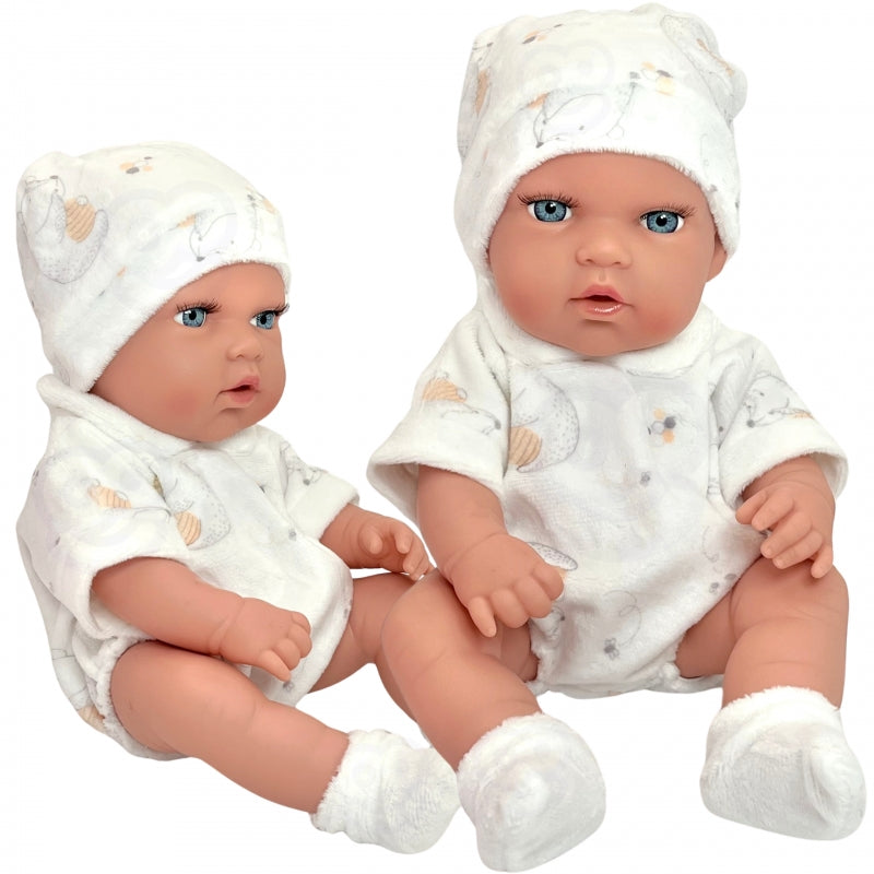WOOPIE Baby pop set 30,5 cm + Roze Draagzak