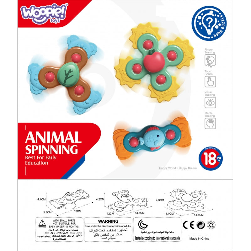 WOOPIE BABY Spinner 3-in-1 - Sensorisch Educatief Speelgoed