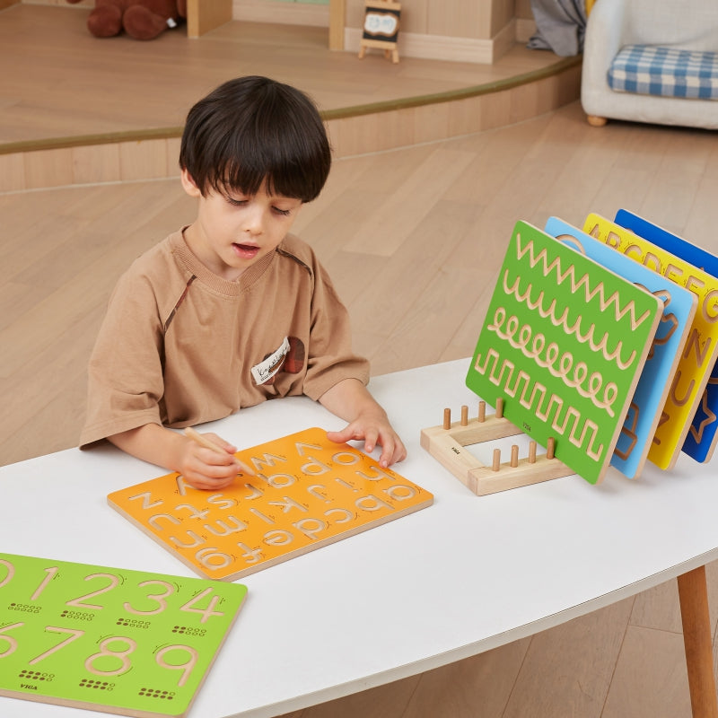 VIGA Bordcijfers Leren Schrijven Traceerbord