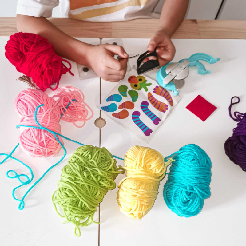 WOOPIE ART&FUN Creatieve Set – Maak je Eigen Monster Pompon