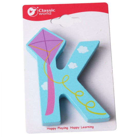 CLASSIC WORLD Houten Letter K