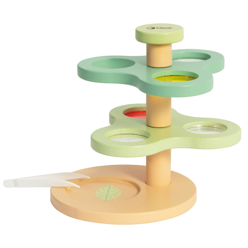CLASSIC WORLD Microscoop 2-in-1 vergrootglas voor kinderen die de natuurlijke wereld verkennen