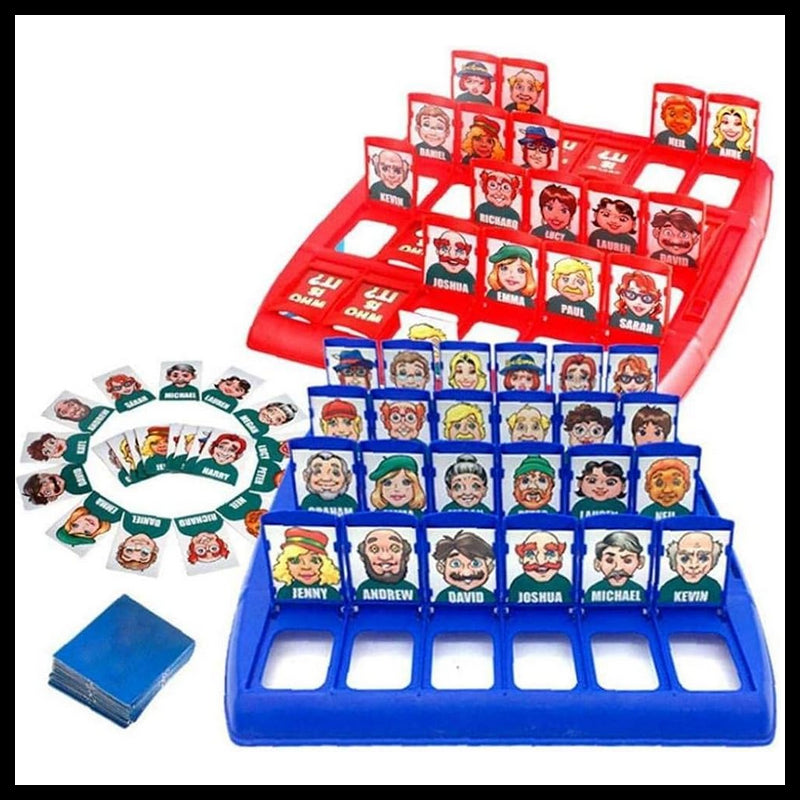 WOOPIE Wie is het spel - Raad de persoon van je tegenstander