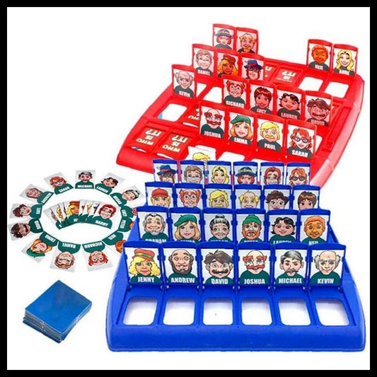 WOOPIE Wie is het spel - Raad de persoon van je tegenstander