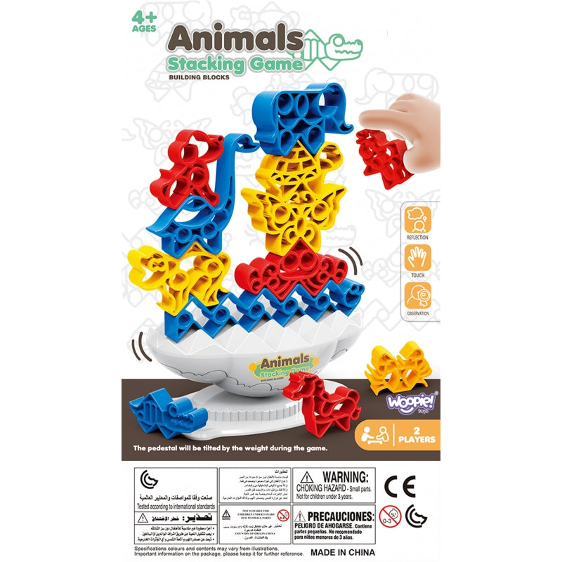 WOOPIE Balanceerspel Dieren,  Behendigheidsspel, Dieren Toren