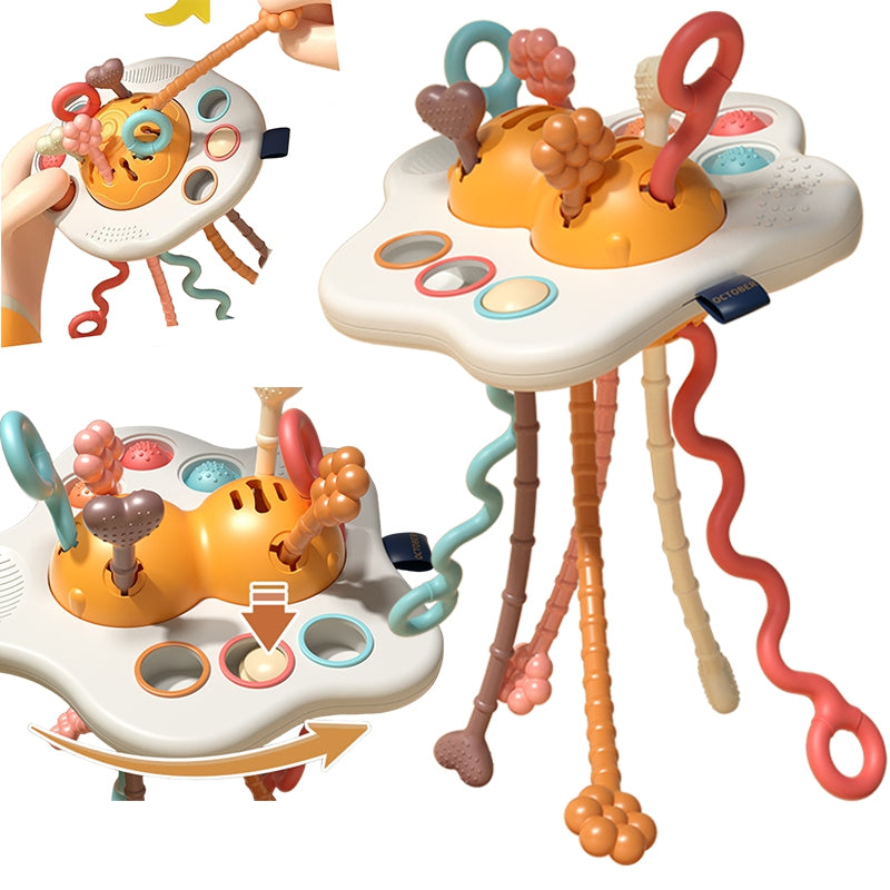 WOOPIE BABY Bijtring, Rammelaar & Multifunctioneel UFO voor baby's