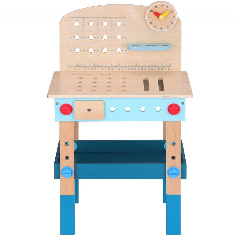 TOOKY TOY Houten DIY Tafel Gereedschap Werkbank