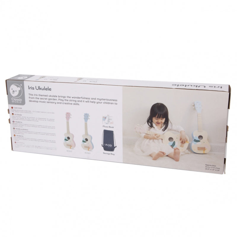 CLASSIC WORLD Houten Gitaar voor Kinderen - Roze