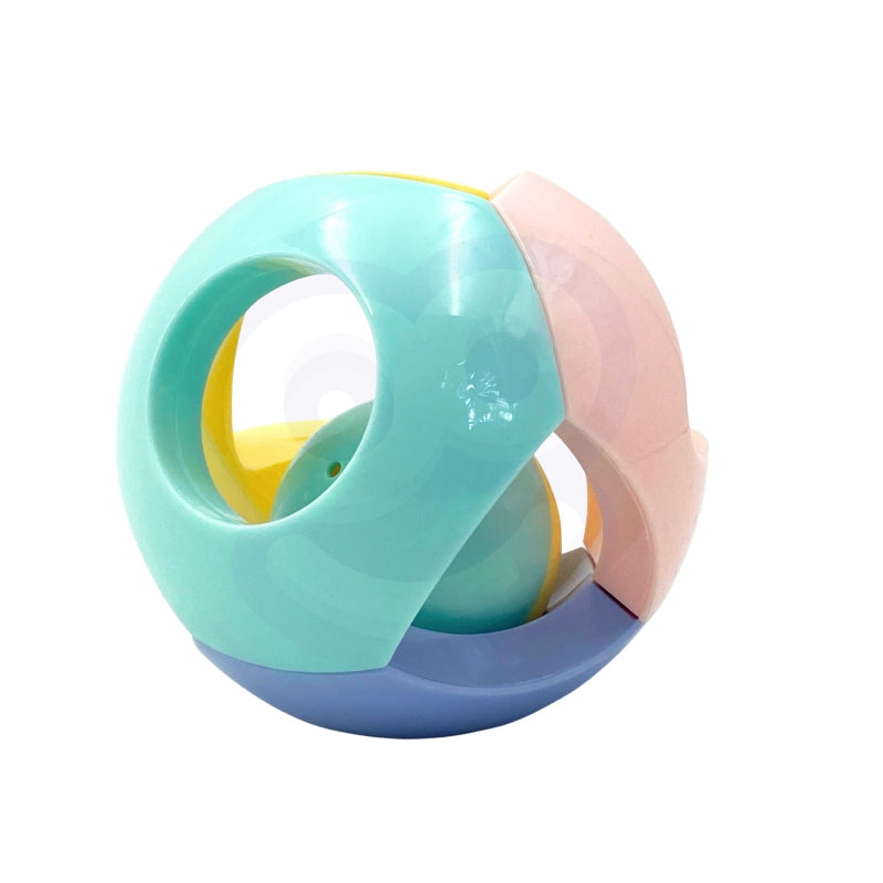 WOOPIE Pastel Rammelaar Bal voor Kruipen Baby - Baby speelbal, Rammelaar