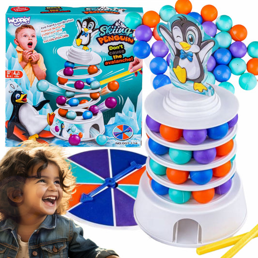 WOOPIE Pinguïn op de Toren Behendigheidsspel