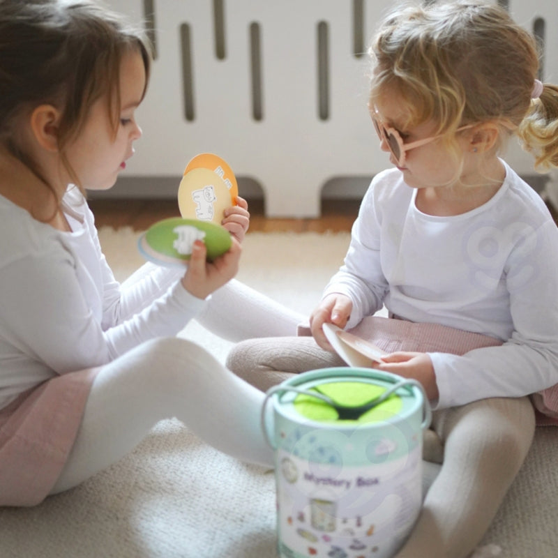 WOOPIE GREEN Mysterieus grabbelton voor kinderen – Voel en puzzel
