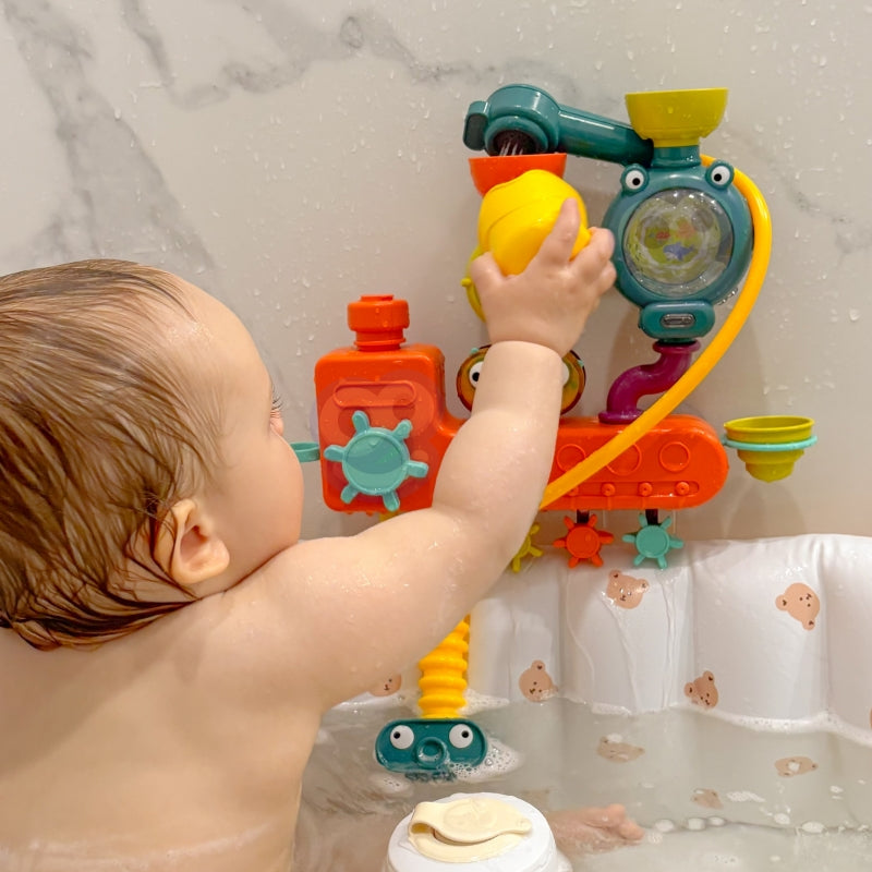 WOOPIE BABY Bad Speelgoed  met Kraan, Douchesproeier, Fontein  & Eend