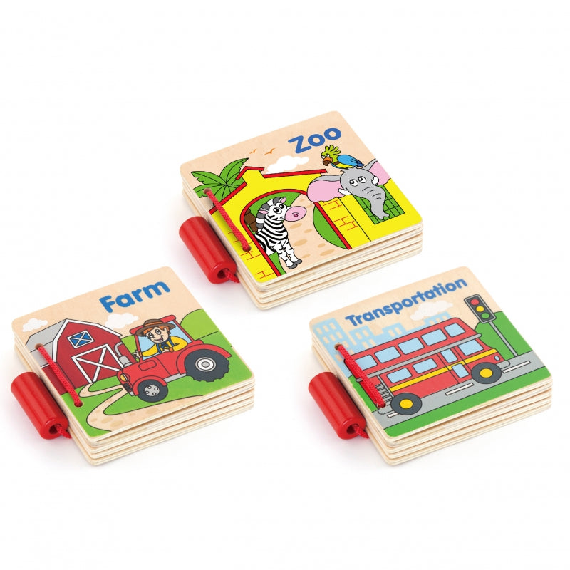 VIGA Mijn Eerste Houten Boekje 1 stuk (Engelstalig)