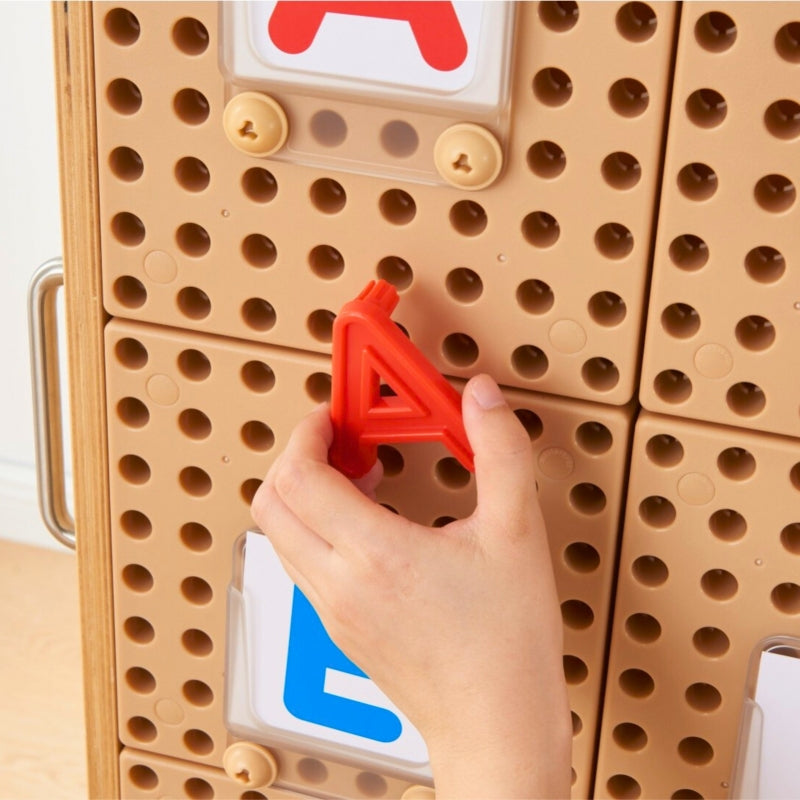 MASTERKIDZ Alfabetletterset voor STEM-wandpanelen - 122 stuks