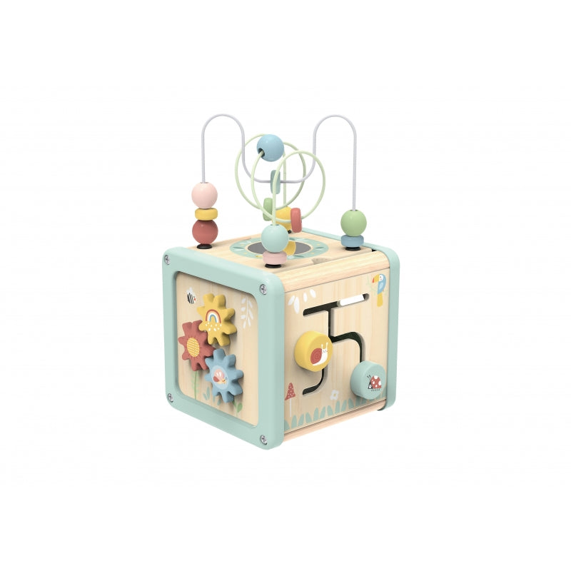 WOOPIE Houten Activiteitenkubus + Multifunctionele Educatieve Sorteerder