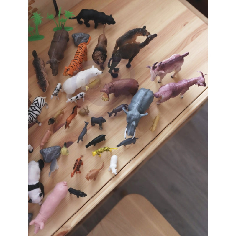WOOPIE diverse Dieren figuren en beeldjes  XXL – 58 stuks