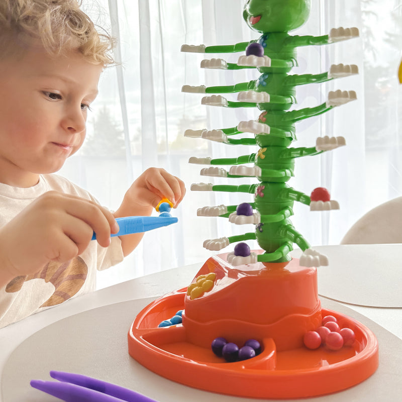 WOOPIE Dansende Duizendpoot bordspel - Behendigheidsspel
